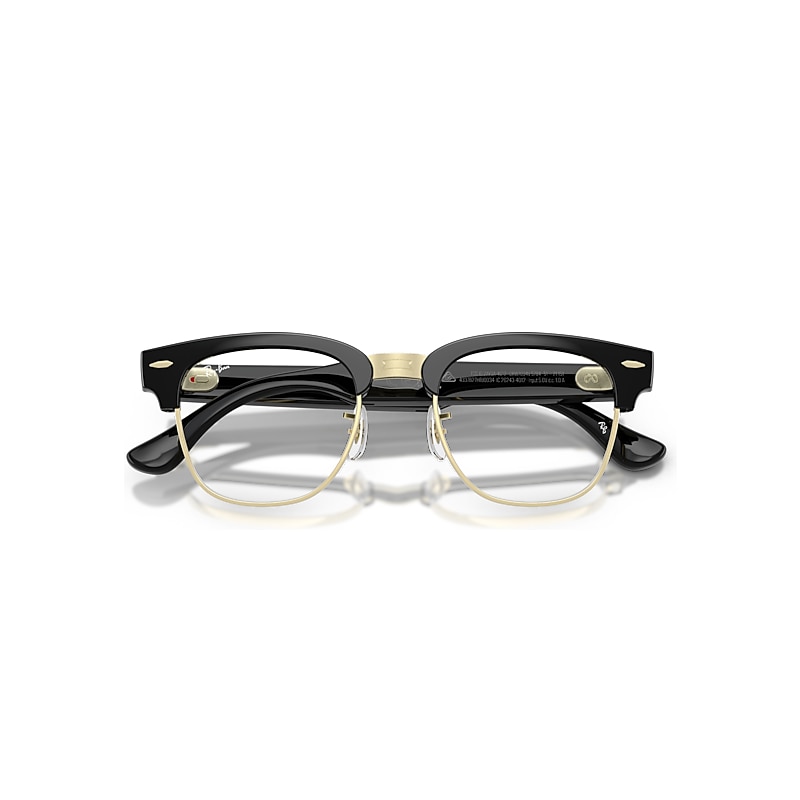 Ray-Ban Meta Audio Clubmaster Optics Black frame Demo Lens lenses AI Glasses