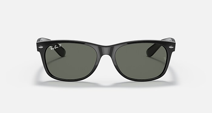 RB2132 MICKEY J19 Polarized Sunglasses in Black and G-15 Green