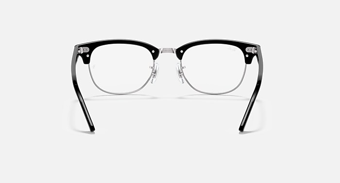 CLUBMASTER OPTICS Eyeglasses with Black On Silver Frame  display picture 2