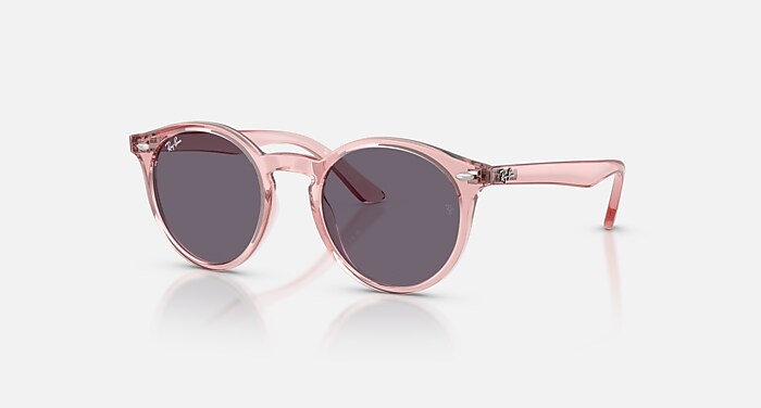 RB9064S KIDS Sunglasses in Transparent Pink and Violet (46-19