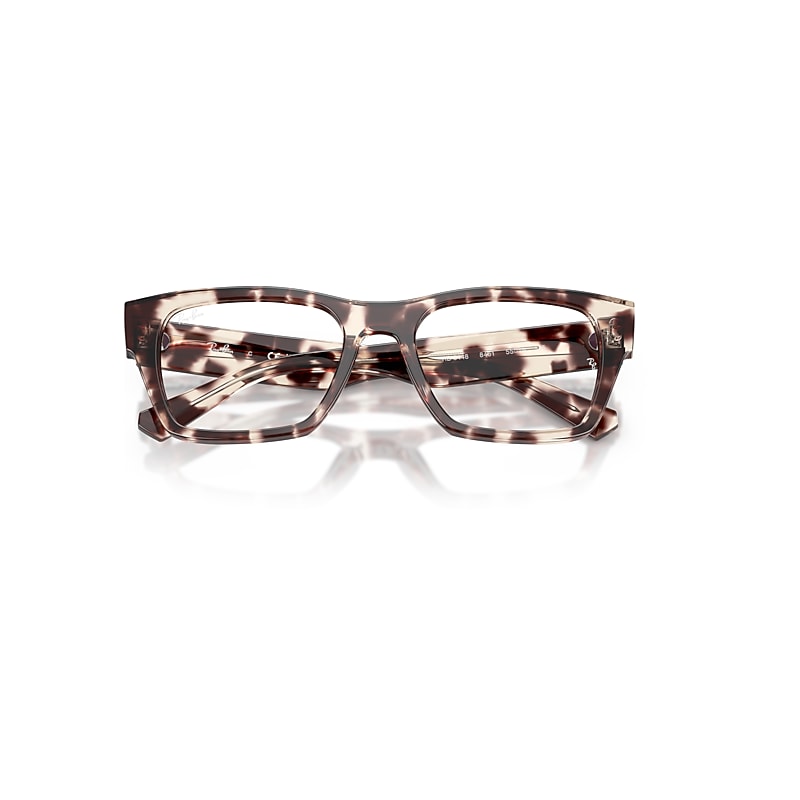 Ray-Ban Rb5448 Optics Optical Havana Grey Frame Clear Lenses Polarized 53-19