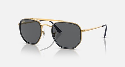 MARSHAL II Sunglasses in Gold and Dark Grey (52-23) - RB3648M
