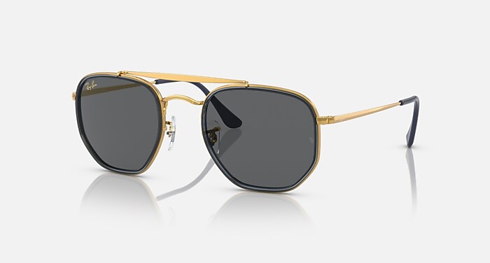 MARSHAL II Sunglasses in Gold and Dark Grey (52-23) - RB3648M