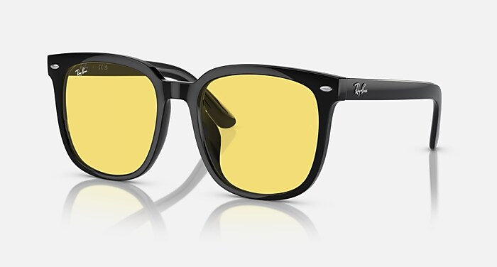 RB4401D Sunglasses in Black and Yellow - RB4401D | Ray-Ban® ROW display picture 2