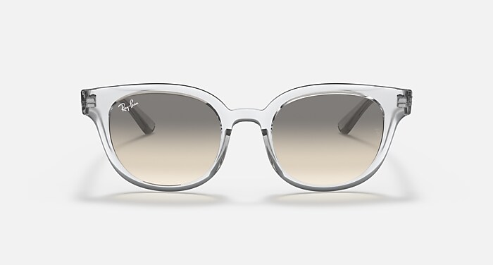 Ray-Ban RB4324-F 6447/32 サングラス RB4324 Sunglasses in Transparent and Light Grey - RB4324 | Ray-Ban® US