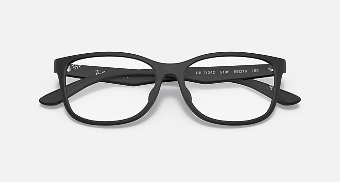 RB7124D Eyeglasses with Black and Demo Lens (56-16) - RB7124D