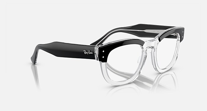 レイバン公式ストア】 Ray-Ban® MEGA HAWKEYE OPTICS メガネ | 透明上