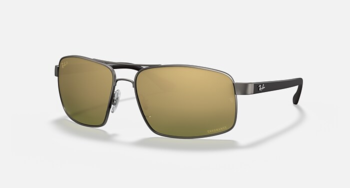 ぴ*8様 美品　Ray-Ban サングラス「RB3604CH」クロマンス偏光レン RB3604 POLARIZED+ LENSES Polarized Sunglasses in Gunmetal and