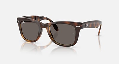 WAYFARER FOLDING CLASSIC Sunglasses in Light Havana and B-15 
