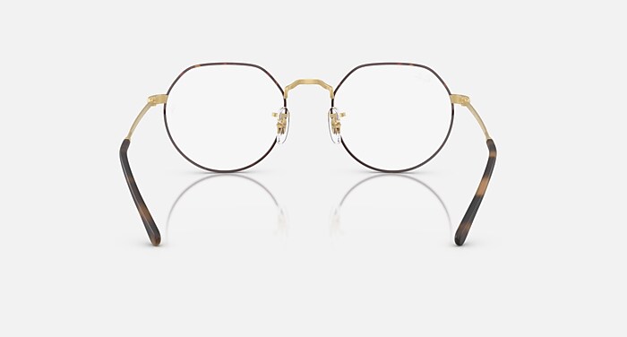 レイバン公式ストア】 Ray-Ban® JACK OPTICS メガネ | マットハバナ