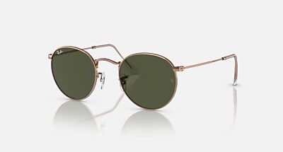 レイバン公式ストア】 Ray-Ban® ROUND METAL ROSE GOLD サングラス