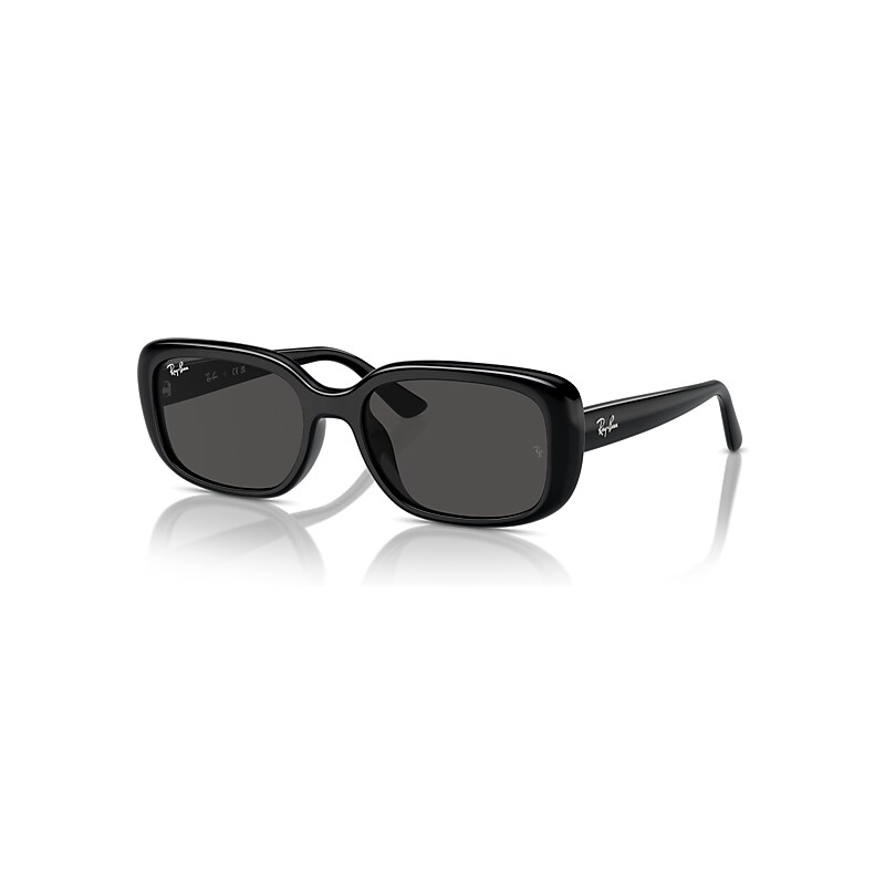 Ray-Ban  Bio-Based Sonnenbrillen Schwarz Fassung Grau Glas 56-18, RB4421D