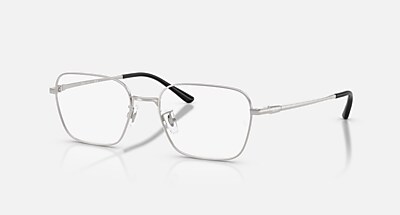 RB8784D TITANIUM OPTICS メガネ シルバー と クリア (54-18