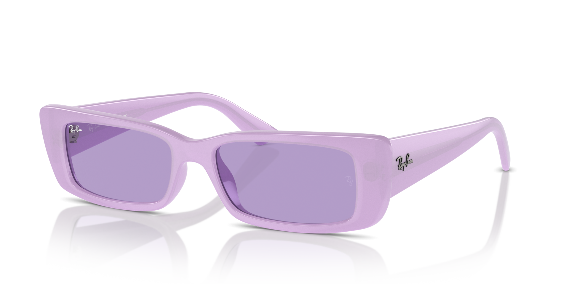 Ray-Ban Teru Bio-based Lunettes De Soleil - Monture Lilas Verres Violet 54-17 69 €