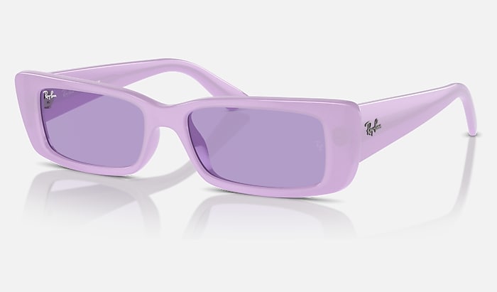 Ray-Ban Teru Bio-based Sunglasses in Polished Lilac and Violet (RB4425)