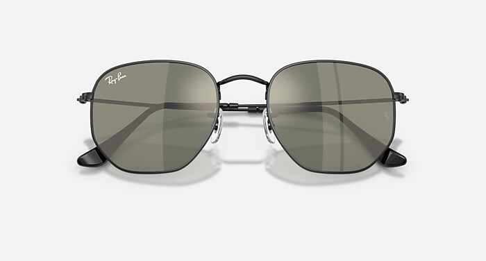 HEXAGONAL FLAT LENSES Sunglasses in Black and Bronze - RB3548N