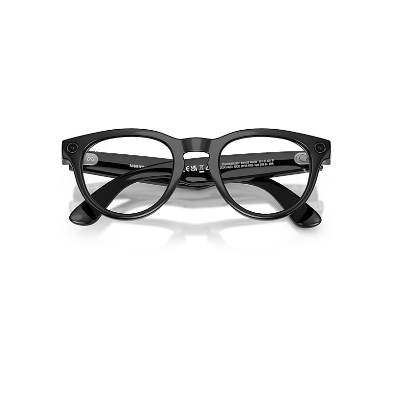 RAY-BAN META (GEN 2) HEADLINER AI Glasses in Black and Clear