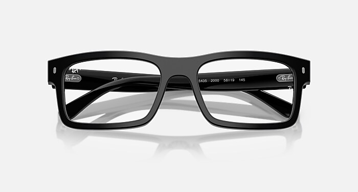 RB5435 OPTICS Eyeglasses with Black and Clear (56-19) - RB5435