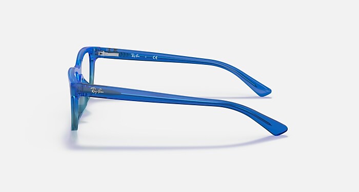 RB1536 OPTICS KIDS Polarized Eyeglasses with Blue Gradient and