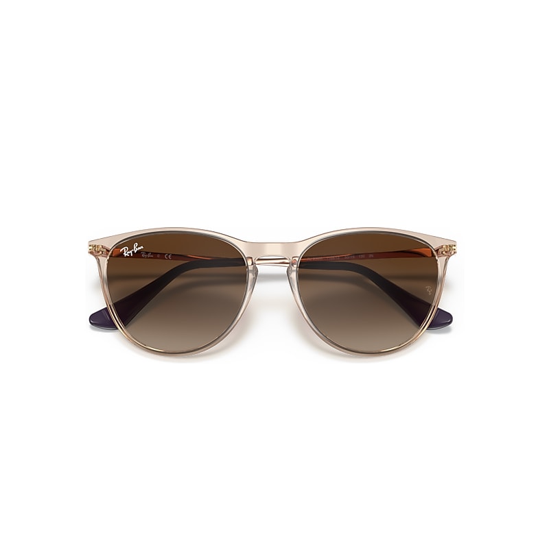 Ray-Ban Junior Erika Transparent Light Brown Gradient Brown 0RJ9060S-71081350