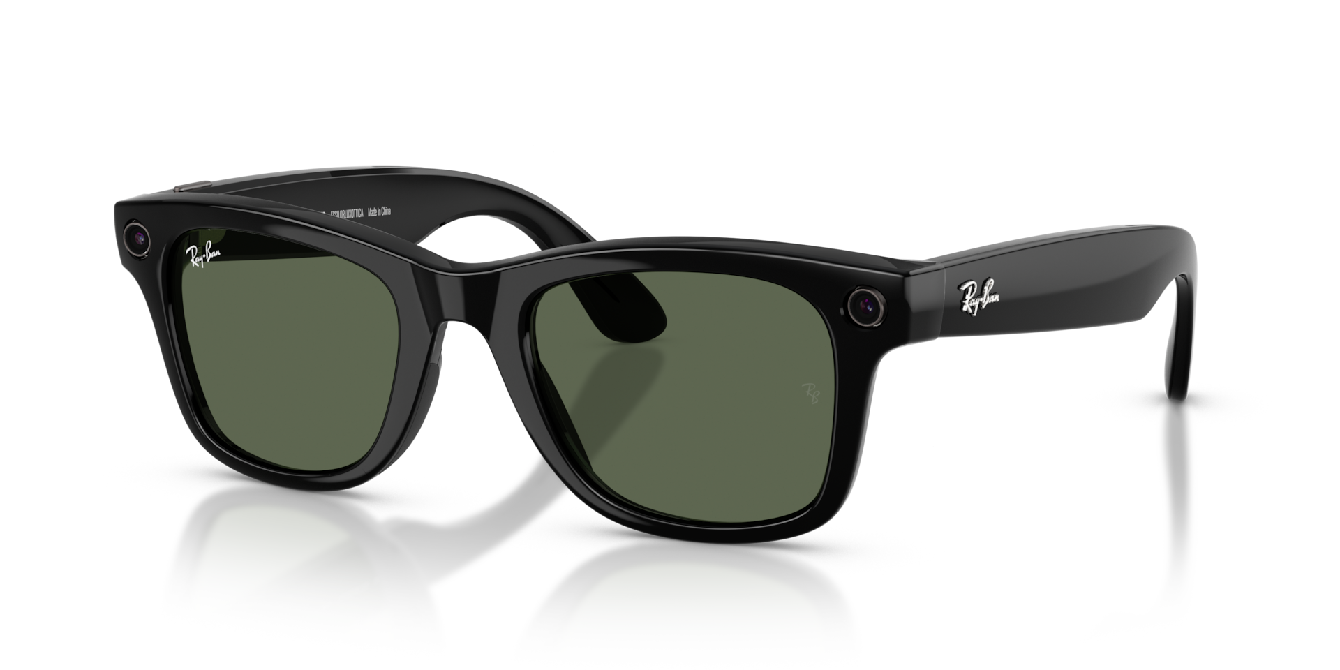 RAY-BAN META (GEN 2) WAYFARER AI Glasses in Black and G-15 Green