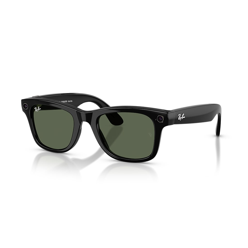 RAY-BAN META WAYFARER - GEN 2 Sunglasses in Black and G-15 Green