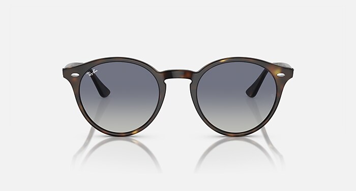 RB2180 Sunglasses in Light Havana and Light Grey/Dark Blue (51-21