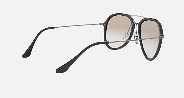 レイバン　RB4298-M 6385/0R （ブレイズ ダブル ブリッジ） RB4298 Sunglasses in Grey and Gold Gradient - RB4298 | Ray-Ban® ASEAN