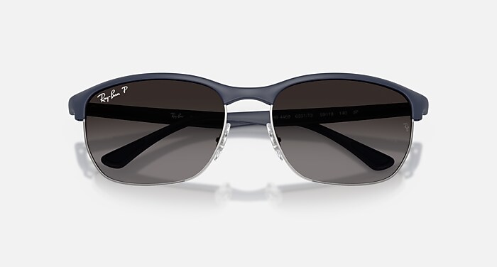 RB4469 LITEFORCE Polarized Sunglasses in Sand Dark Blue and Grey