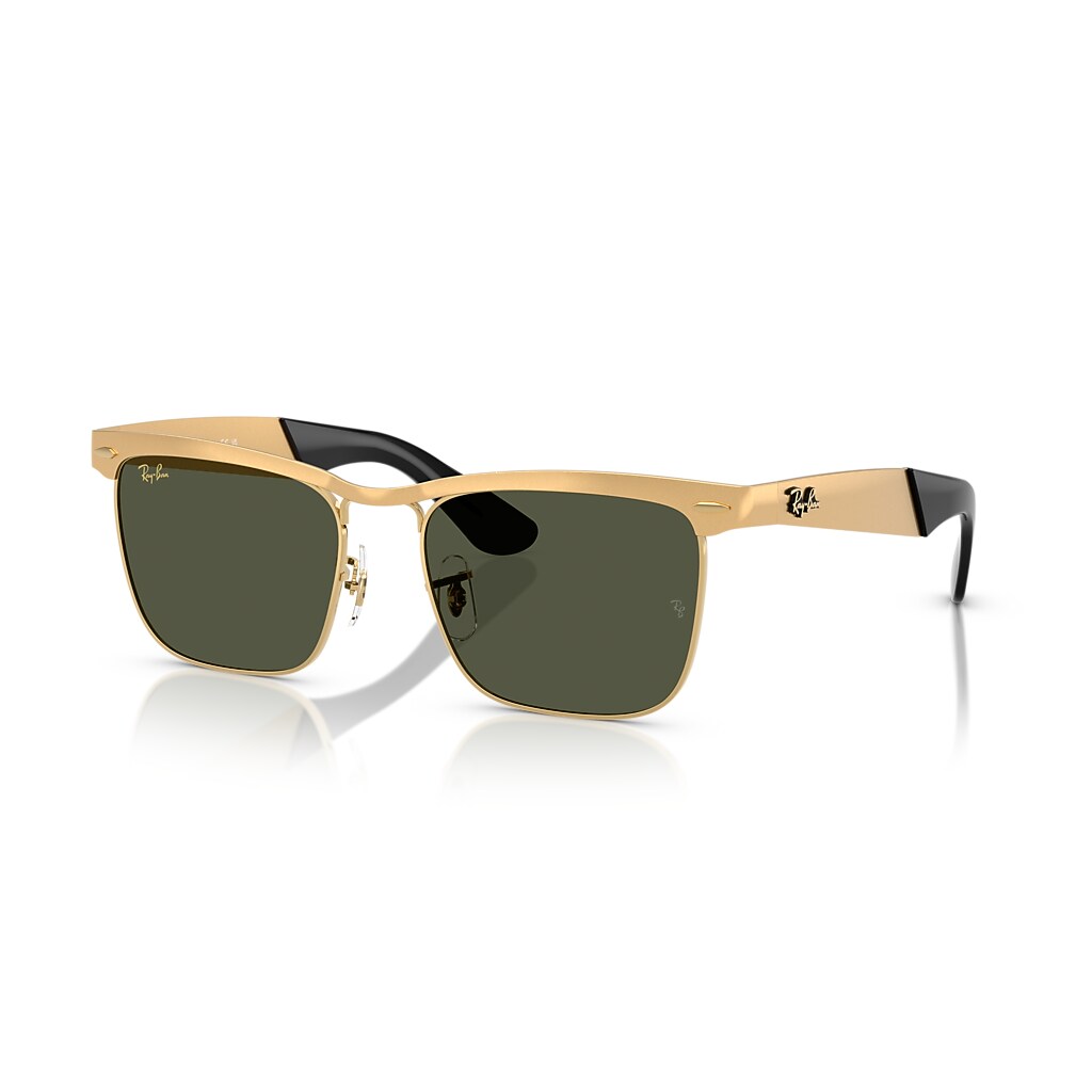 WAYFARER DELUXE Sunglasses in Sandblasted Legend Gold and Green