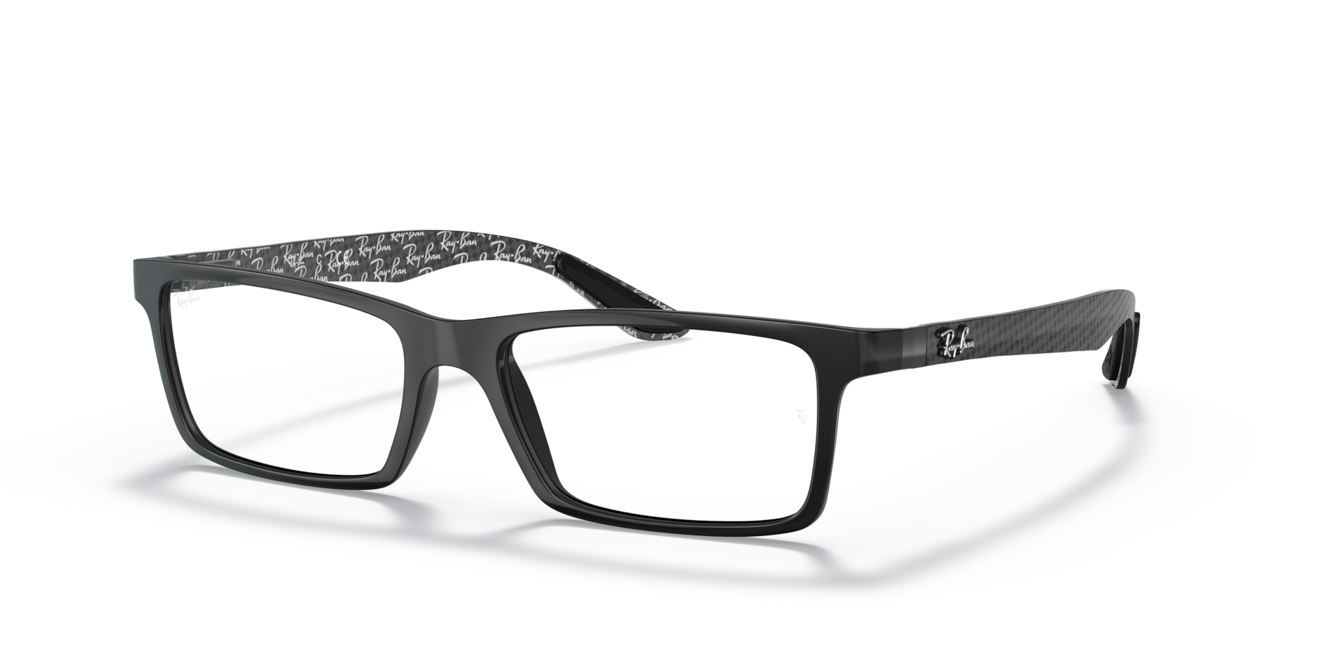 RB8901 OPTICS Polarized Eyeglasses with Black and Clear (55-17
