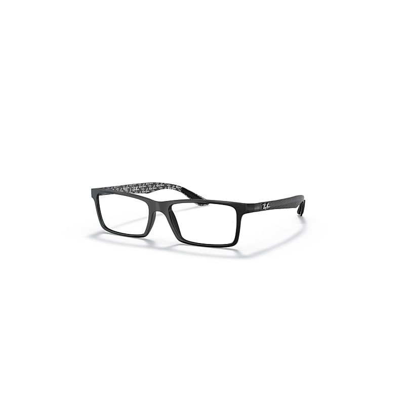 Ray-Ban Eyeglasses   Optics - Black Frame Clear Lenses Polarized 55-17, RB8901