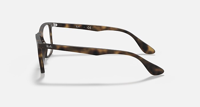 RB7074 OPTICS Polarized Eyeglasses with Havana and Clear (52-18
