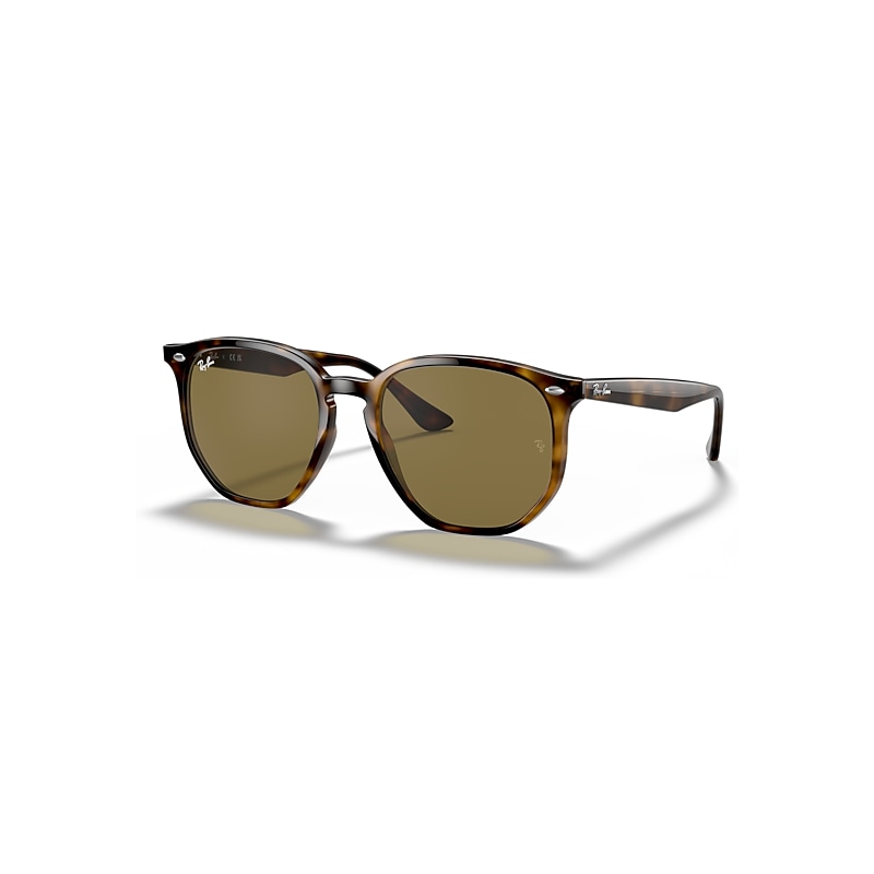 Ray-Ban Sunglasses   - Light Havana Frame Brown Lenses 54-19, RB4306