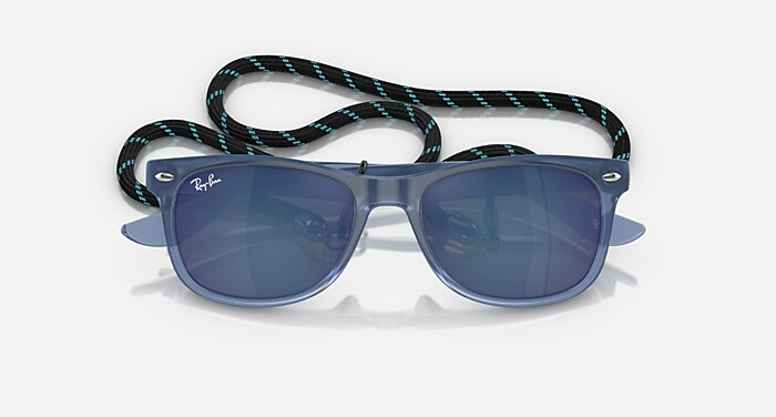NEW WAYFARER KIDS Sunglasses in Opal Blue and Blue - RB9052S | Ray