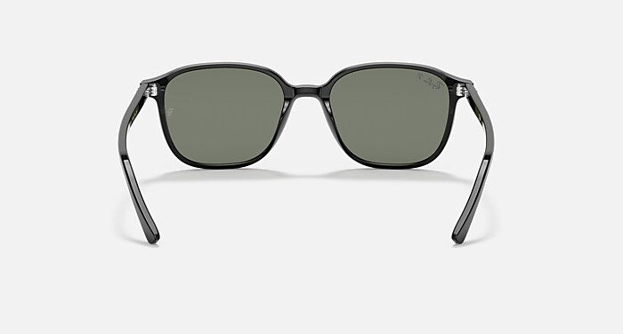 LEONARD Sunglasses in Black and G-15 Green Polarized - RB2193