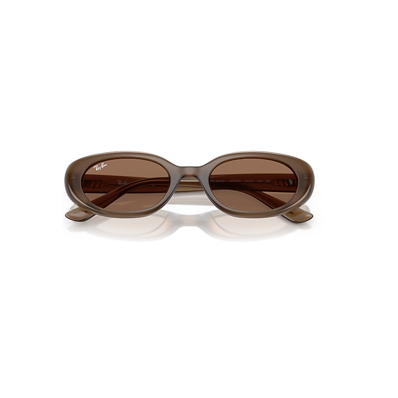 RB4441D BIO-BASED Sunglasses in Opal Brown and Dark Brown (53-21