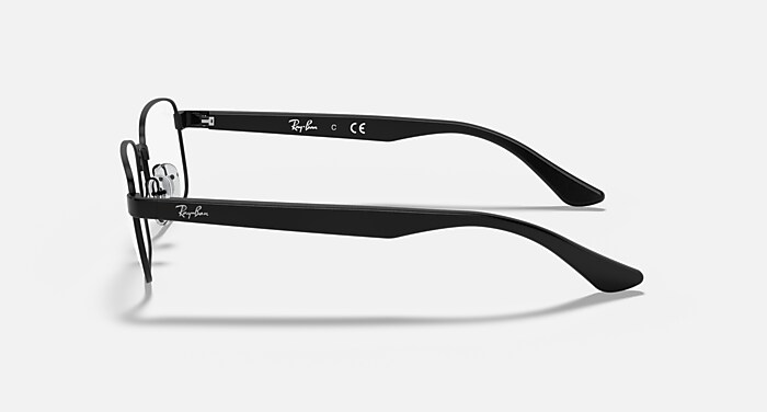 RB6445 OPTICS Eyeglasses with Black and Clear (51-18) - RB6445