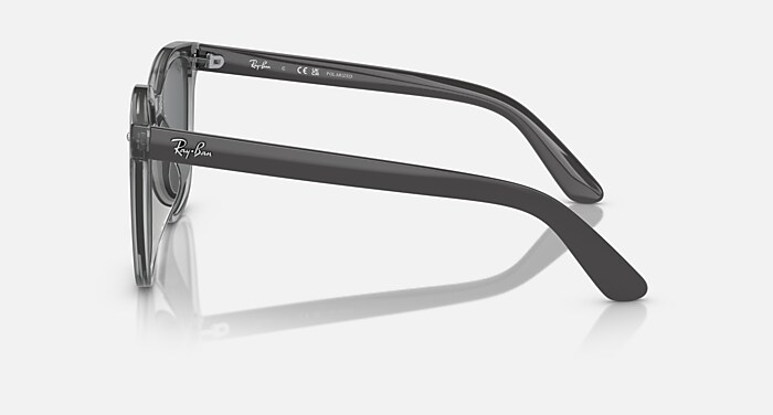 RB4401D Sunglasses in Transparent Grey and Dark Grey Polarized 