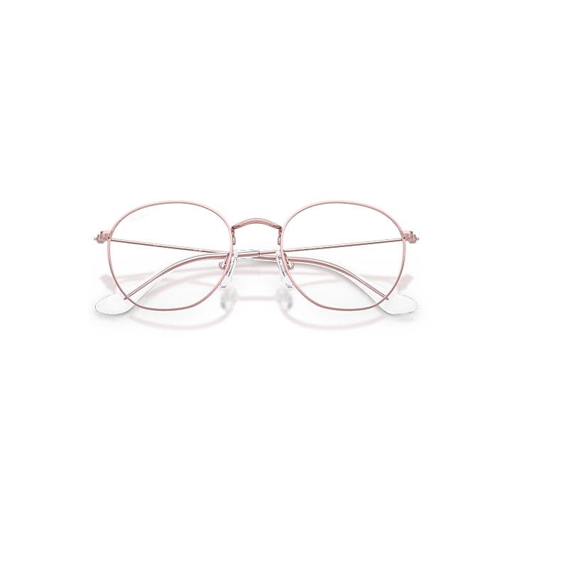 Ray-Ban Rob Optics Kids Optical Light Pink Frame Clear Lenses Polarized 46-19