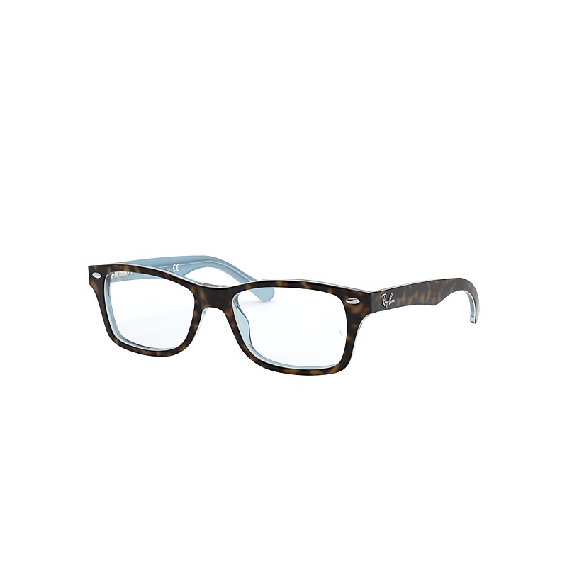 Ray-Ban Eyeglasses Kids  Optics Kids - Havana Frame Clear Lenses Polarized 48-16, RB1531