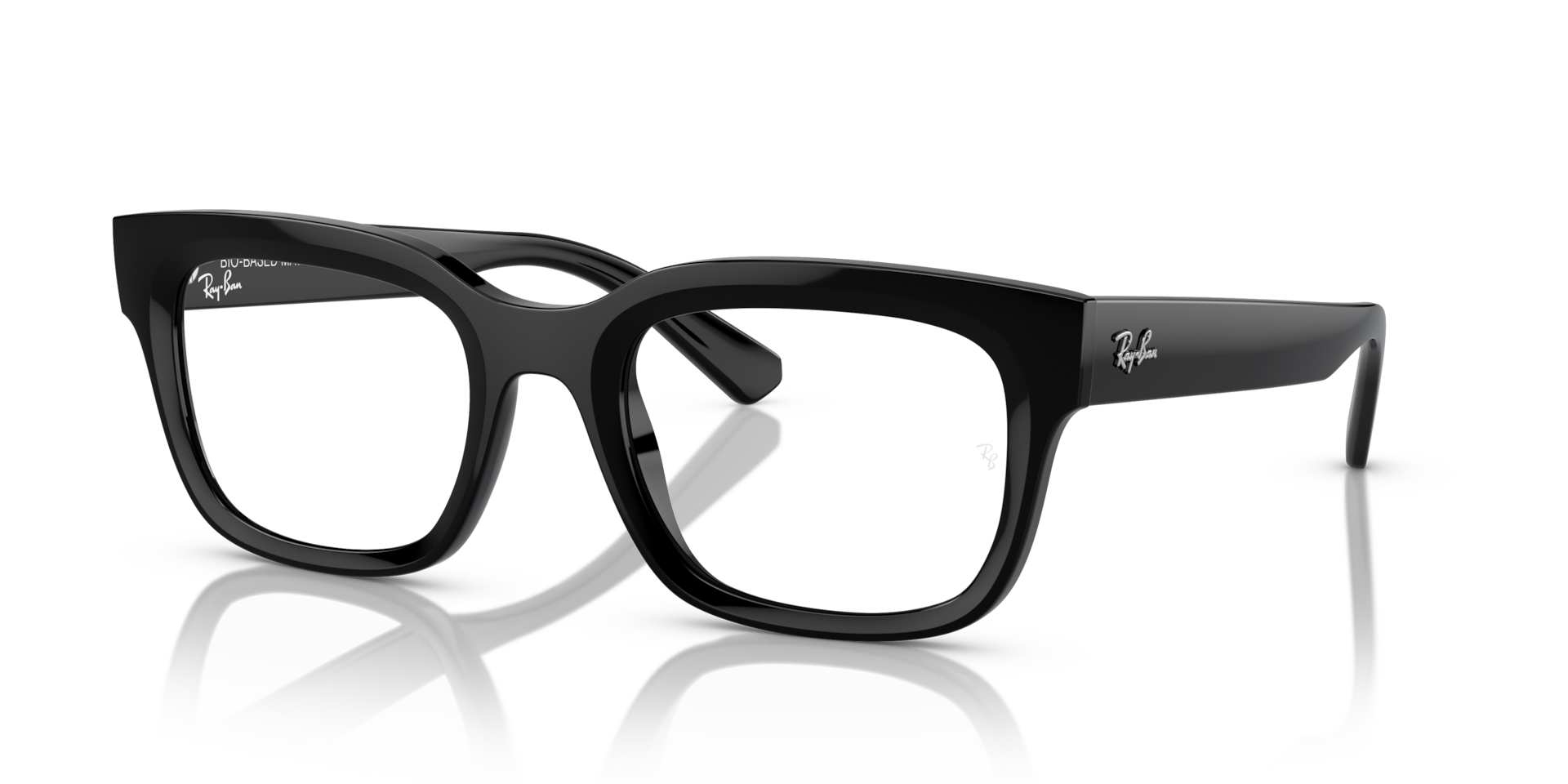 CHAD OPTICS BIO-BASED Eyeglasses with Black Frame - RB7217 | Ray