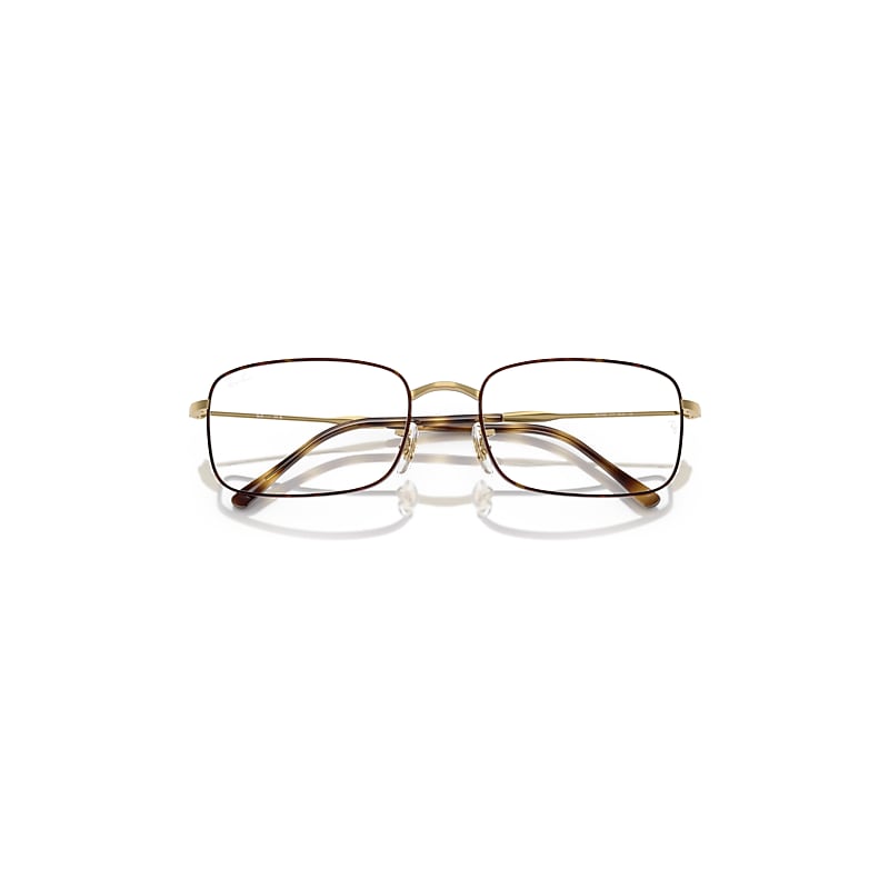 Ray-Ban Rb3746v Optics Optical Gold Frame Clear Lenses Polarized 56-20