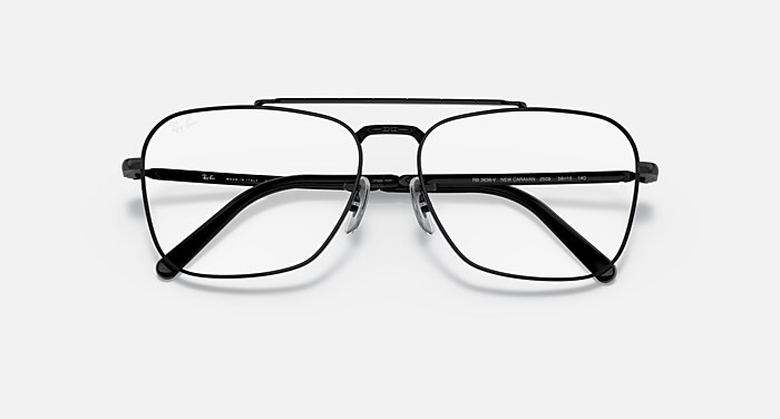 NEW CARAVAN OPTICS ポラライズド（偏光） メガネ ブラック と クリア