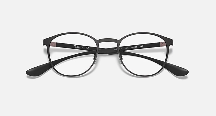 RB6355 OPTICS Eyeglasses with Black Frame - RB6355 | Ray-Ban® US display picture 3