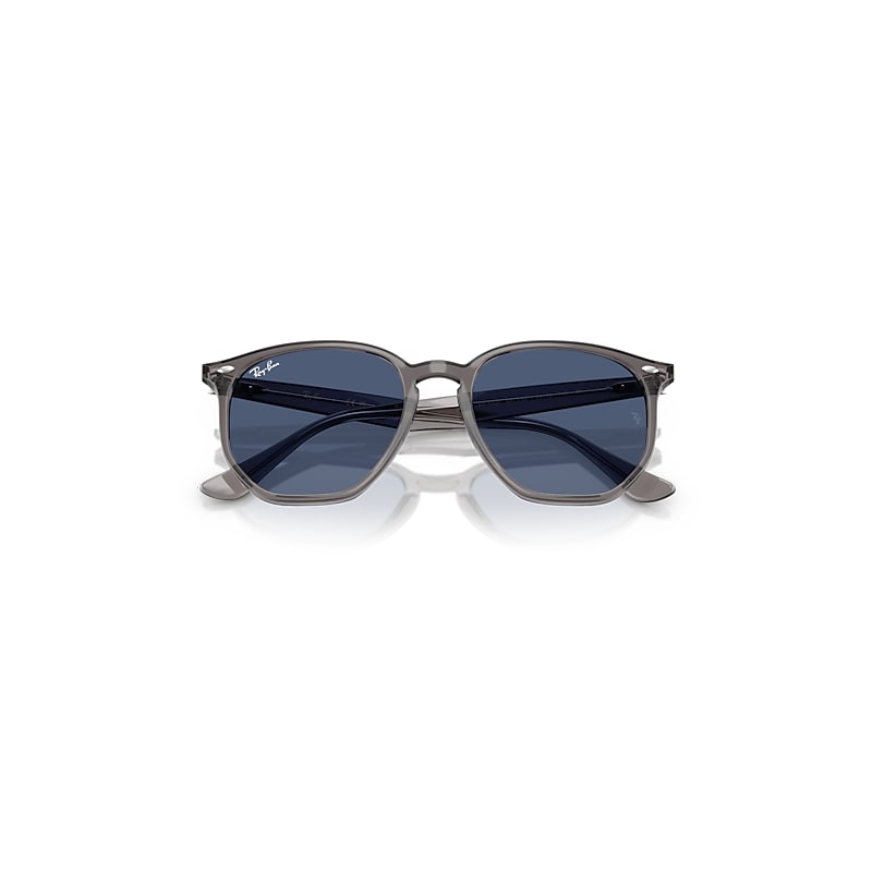 RB4306 Sunglasses in Opal Grey and Dark Blue (54-19) - RB4306