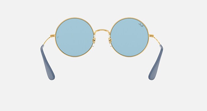 JA-JO Sunglasses in Arista Gold and Light Blue (50-20) - RB3592
