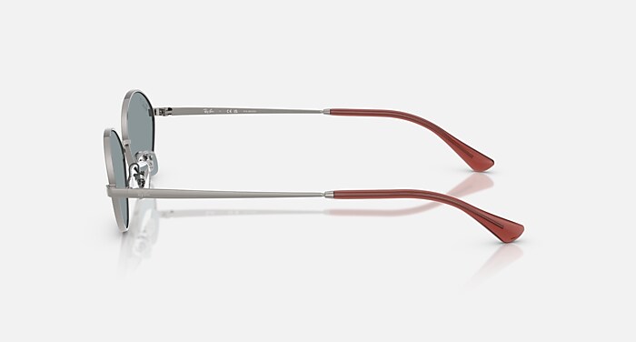 Ray-Ban RB 3757 - Polished Gunmetal Ray-Ban RB3757 Kai gunmetal frame with dark violet lenses  main image 4