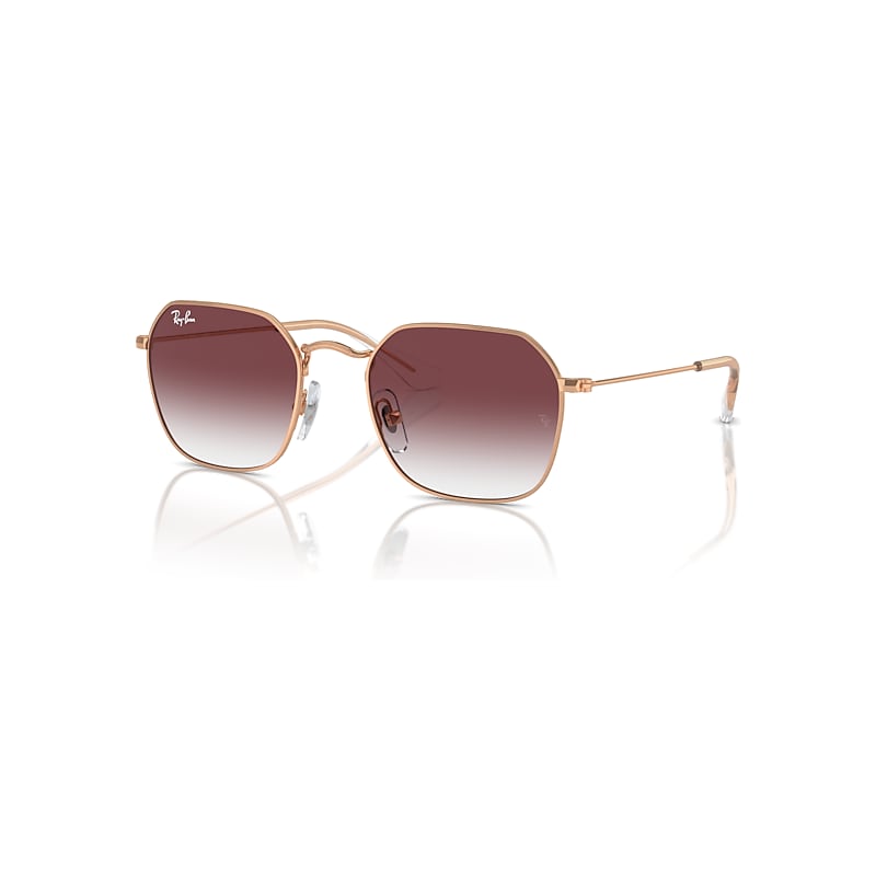 Ray-Ban Sunglasses Kids  Kids - Rose Gold Frame Violet Lenses 49-19, RB9594S