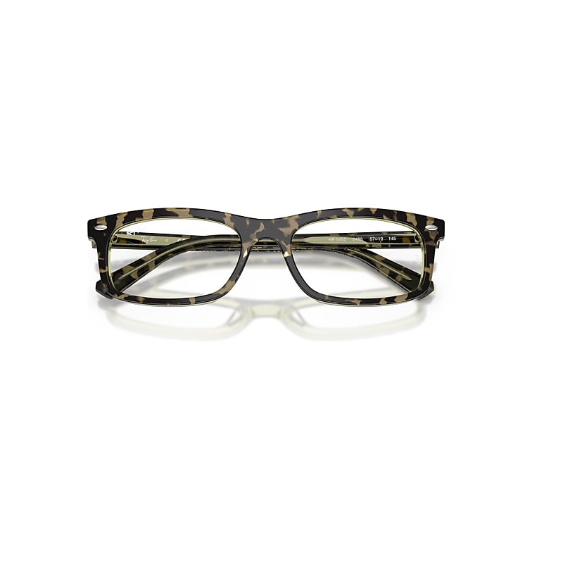 Ray-Ban Rb5450 Optics Optical Havana Green Frame Clear Lenses Polarized 54-19